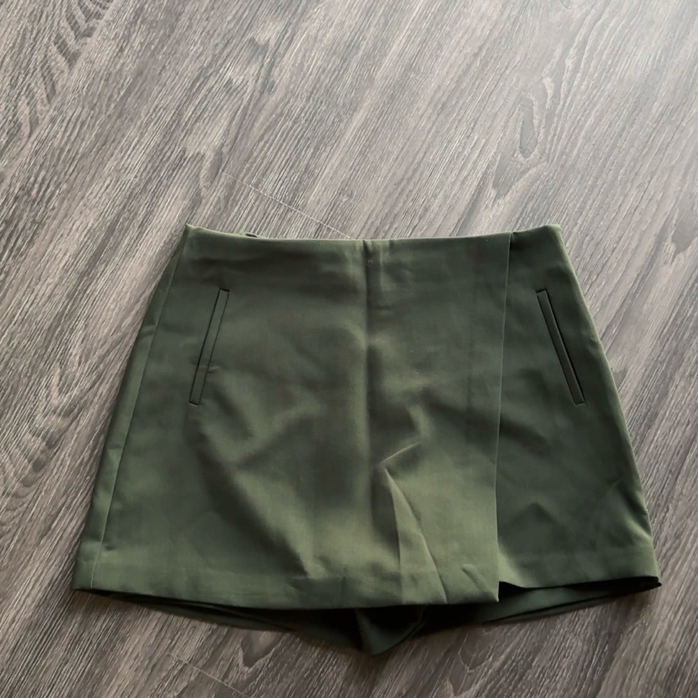 Olive Green Skort